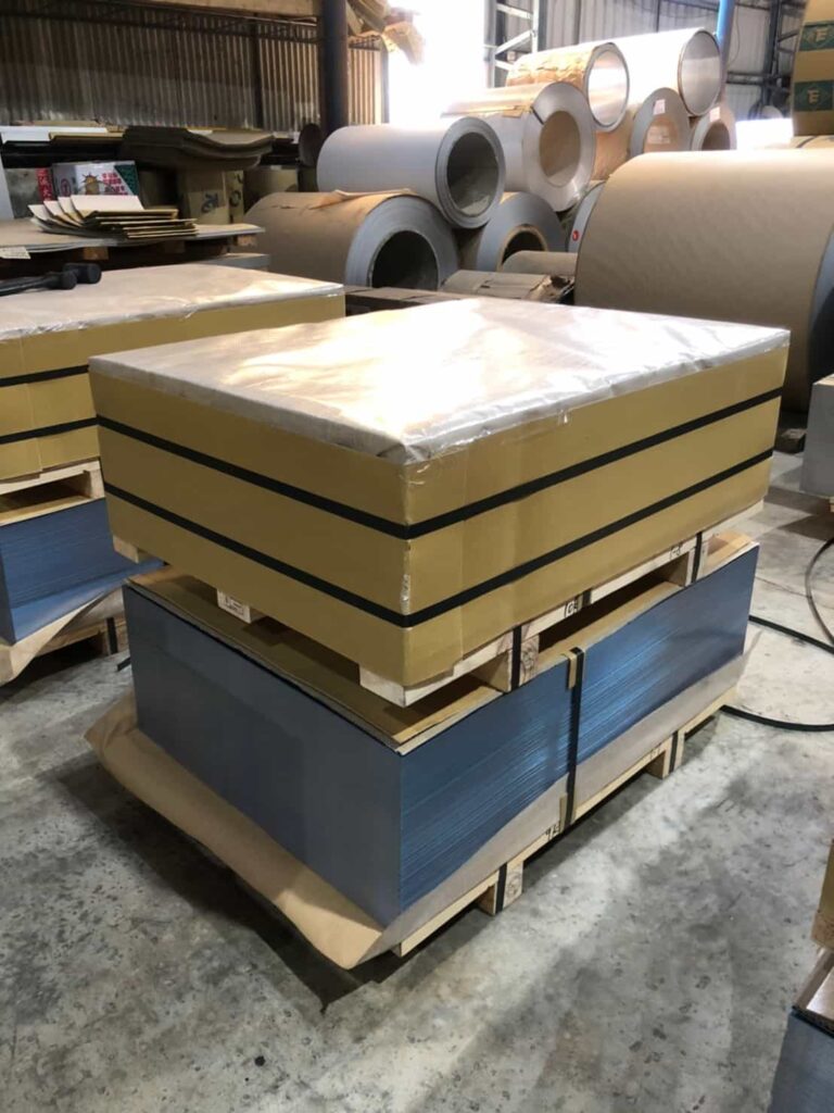 430 BA/PE blue coating stainless steel sheets