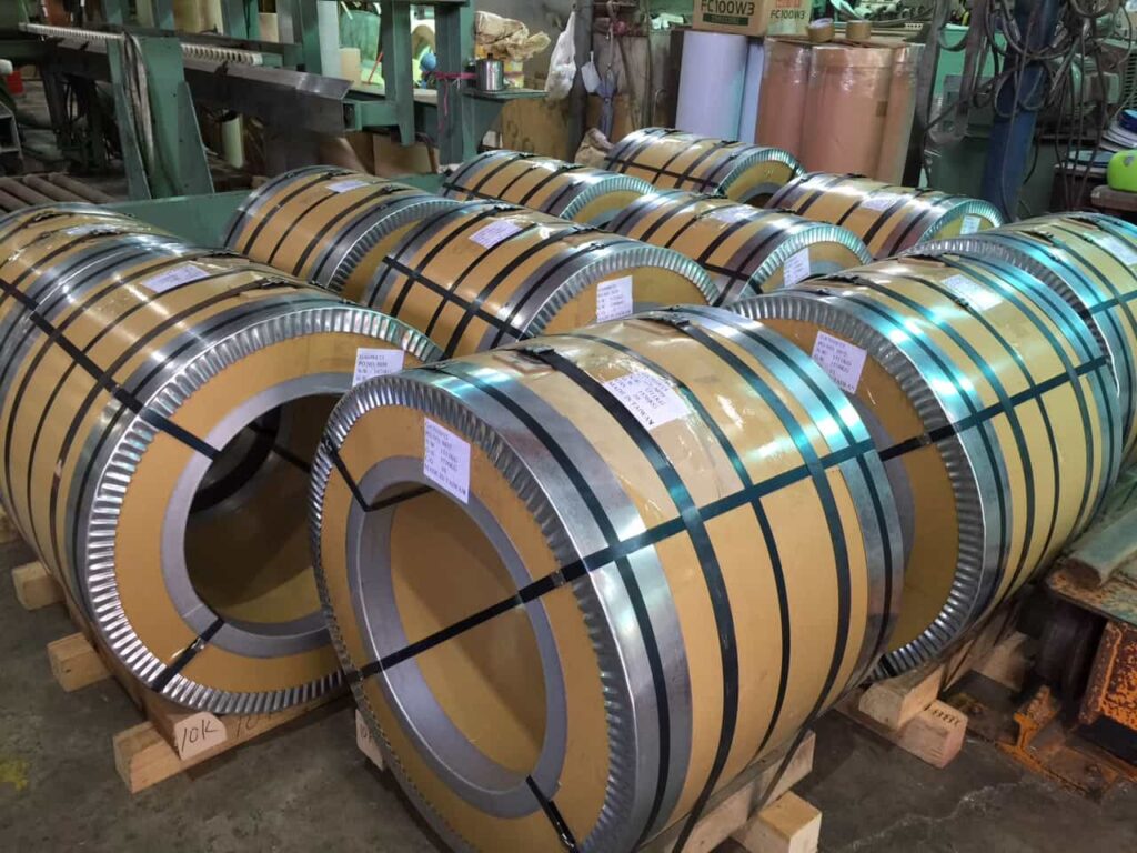 stainless steel strip coil in export packing